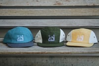 Image 4 of The Boonies 5 Panel Hat (Wheat)