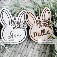 Image 4 of Engraved Easter Basket Tag