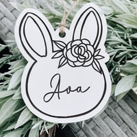 Image 5 of Engraved Easter Basket Tag