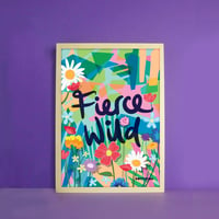 Fierce Wild A4 Print