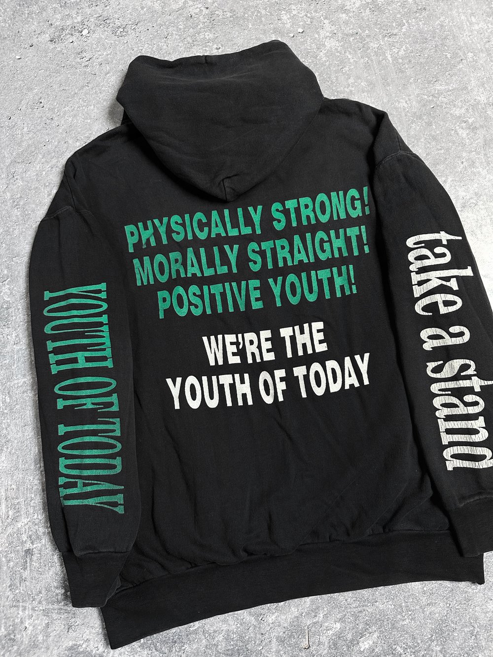 *Rare* Youth Of Today 1990’s ‘Take A Stand’ Hoodie