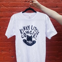 Image 3 of Kinky Little Cowgirl tee (White) 