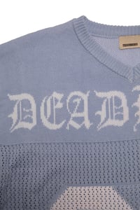 Image 4 of DeadBoysKnittedScrimmageJersey (POWDER BLUE)