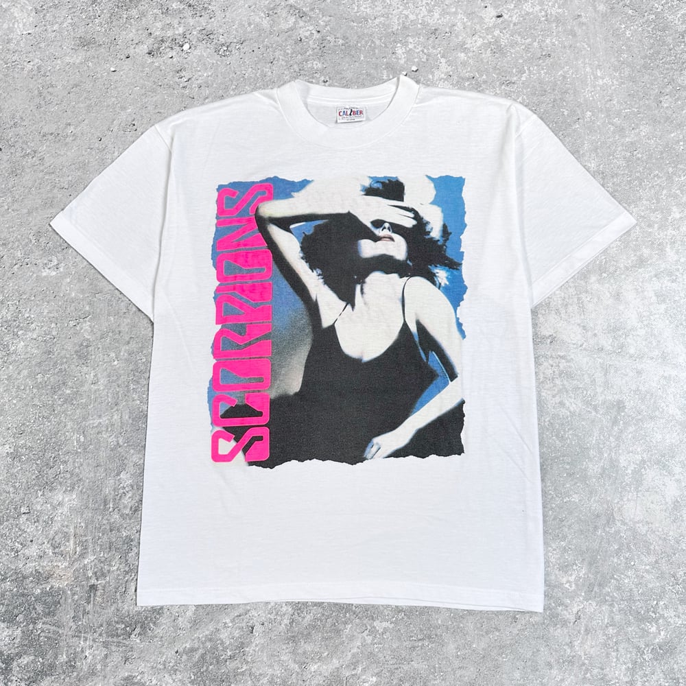 The Scorpions 1988 ‘Savage Amusement European Tour’ White T-Shirt