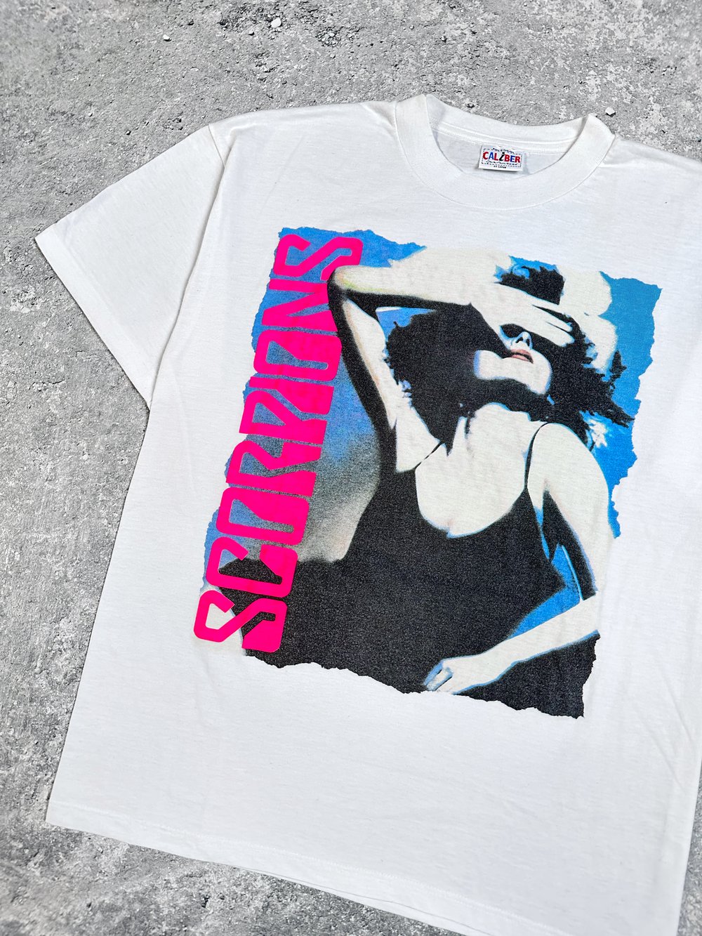 The Scorpions 1988 ‘Savage Amusement European Tour’ White T-Shirt