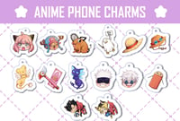 Image 1 of Anime Phone charm