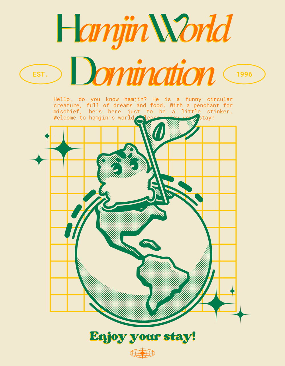 Hamjin World Domination Tee