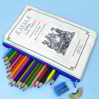Image 1 of Emma, Jane Austen Book Page Pencil Cases