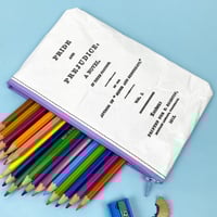 Image 1 of Pride and Prejudice Book Page Pencil Case.