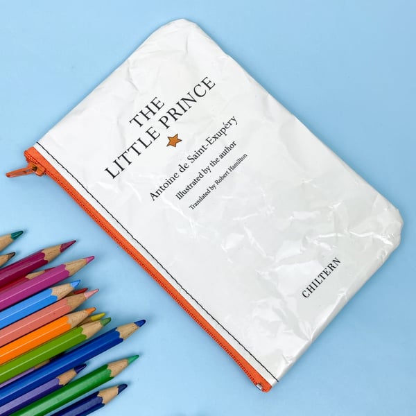 Image of The Little Prince Book Page Pencil Case