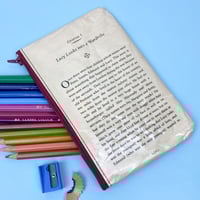 Image 2 of The Lion, the Witch and the Wardrobe, Narnia Book Page Pencil Case, C. S. Lewis
