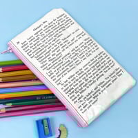 Image 2 of Charlotte’s Web Book Page Pencil Case
