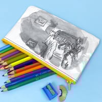 Image 1 of Matilda, Roald Dahl Book Page Pencil Case 