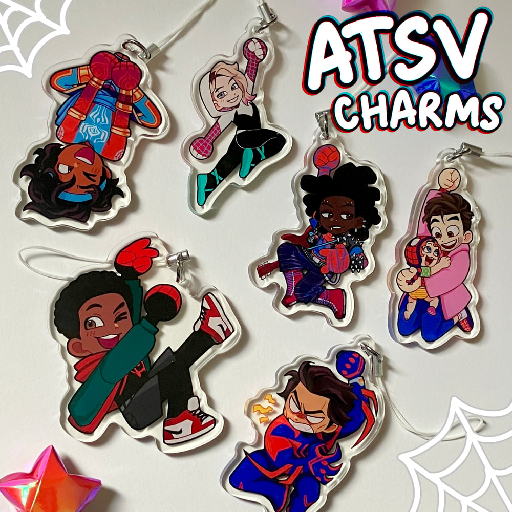 Spider-Verse Charms