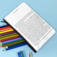 Image 2 of Picture of Dorian Gray Book Page Pencil Case, Oscar Wilde