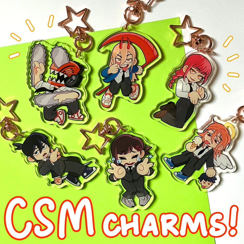 Chainsaw Man Charms