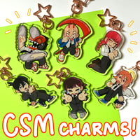 Image 1 of Chainsaw Man Charms