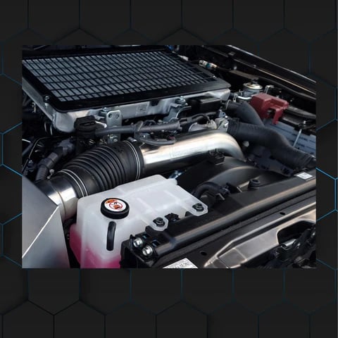 Image of Toyota Landcruiser VDJ 70 Series Intake to Turbo Kit
