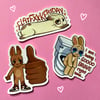 Bunny Stickers