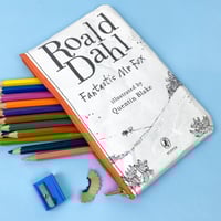 Image 1 of Fantastic Mr Fox, Roald Dahl Book Page Pencil Case