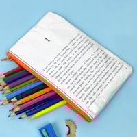 Image 2 of Hunger Games: Mockingjay Book Page Pencil Case