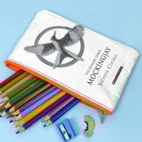 Image 1 of Hunger Games: Mockingjay Book Page Pencil Case