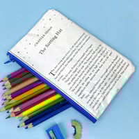 Image 2 of Hogwarts Map, Harry Potter Book Page Pencil Case