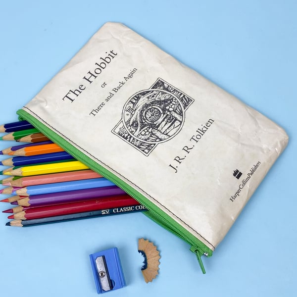 Image of The Hobbit Book Page Pencil Case