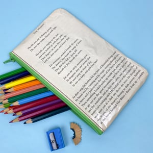 Image of The Hobbit Book Page Pencil Case