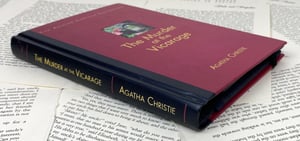 Image of The Murder at the Vicarage, Agatha Christie Book Wallet