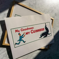 Image 1 of My Goodness My Guinness - Seal | John Gilroy - 1948 | Drink Cocktail Poster | Vintage Poster