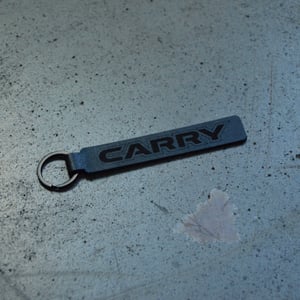Image of Leather Laser Engraved Keyring
