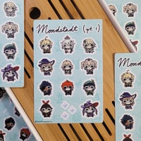 Image 1 of Genshin Impact Mondstadt Sticker Sheets