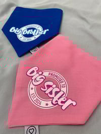 Image 3 of Promoted to Big Brother / Big Sister Bandana 
