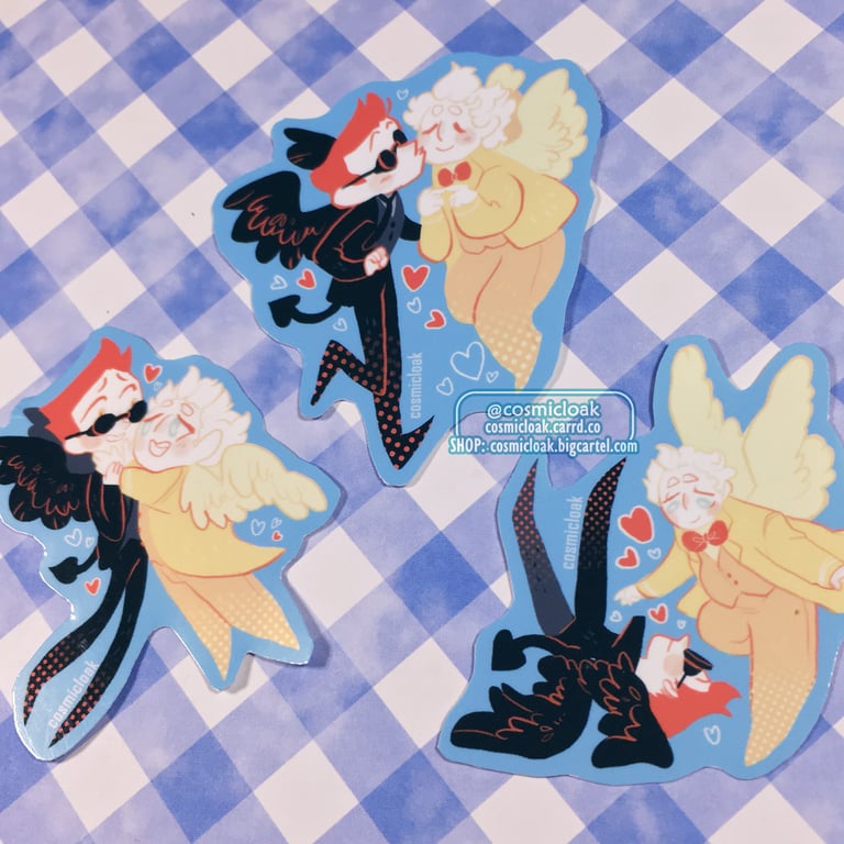 Good Omens - Affectionate Husbands | Vinyl Stickers
