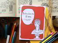 Image 1 of Ceres / Demeter - 'You're Weird. I like it!' Goddess Greeting Card - Story on back