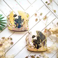 Image 4 of JK Falling Angel instock enamel pin