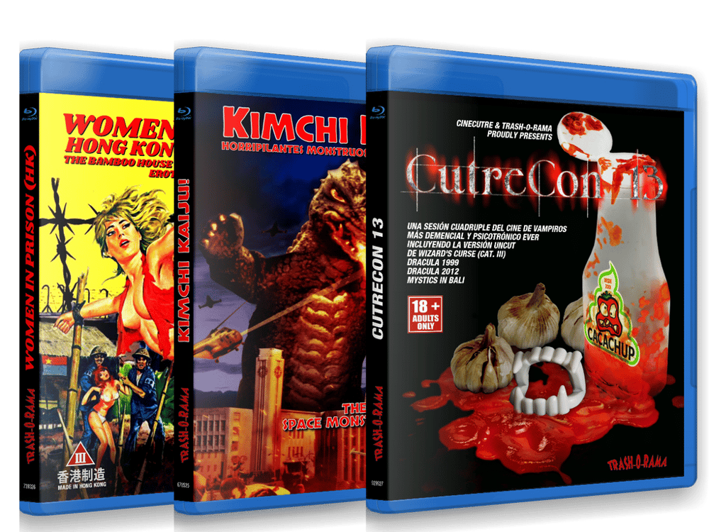 Image of COMBO WOMEN IN PRISON, KIMCHI KAIJU Y CUTRECON 2024