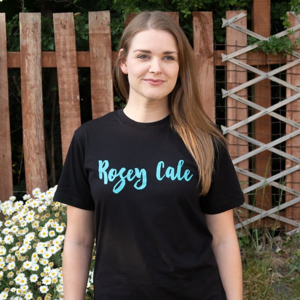 Image of Rosey Cale Black T-Shirt - Small