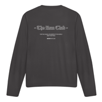 Image 1 of The Club Long Sleeve (Charcoal) 