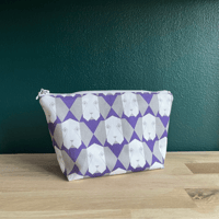 Image 2 of pouch dog purple