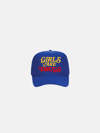 GIRLS ARE DRUGS® TRUCKERS - ROYAL / YELLOW / RED
