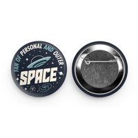 Image 1 of Fan of Space Button Pin