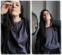 Image 3 of Goccia Pendant collana - Oro scuro