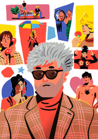 Image 2 of Pedro Almodovar A3 Print