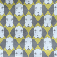 Image 2 of Tote bag dog yellow