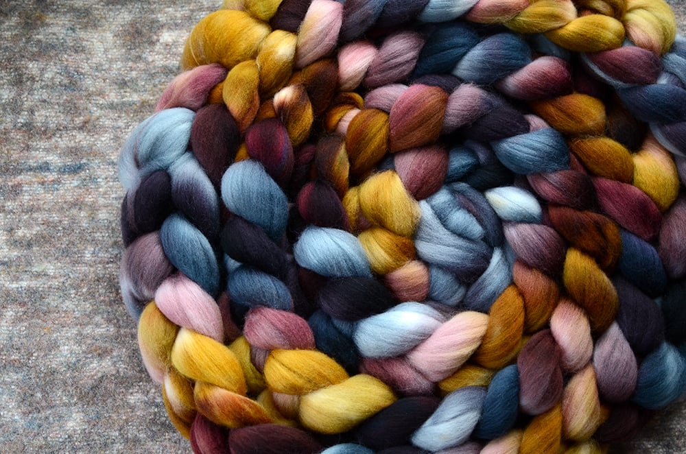 Image of February Fiber Club Extras - "Fireside" - 4 oz..- LAST CHANCE- OPEN TO ALL AND READY TO SHIP