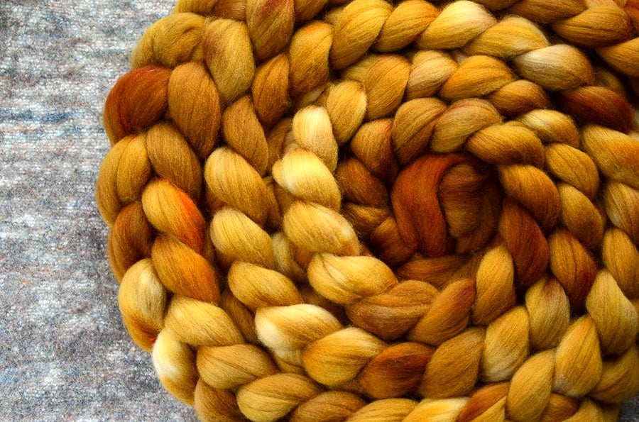 Image of “Buttered Toast" February Fiber Club Coordinate- PRE-ORDER - 4 oz.