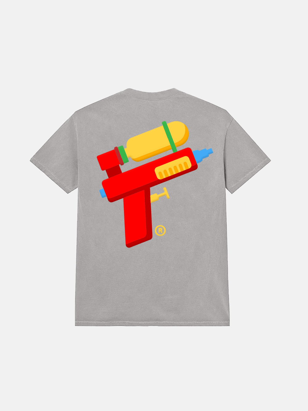 Image of GIRLS ARE DRUGS® TEE - "SUPER SOAKER" CEMENT