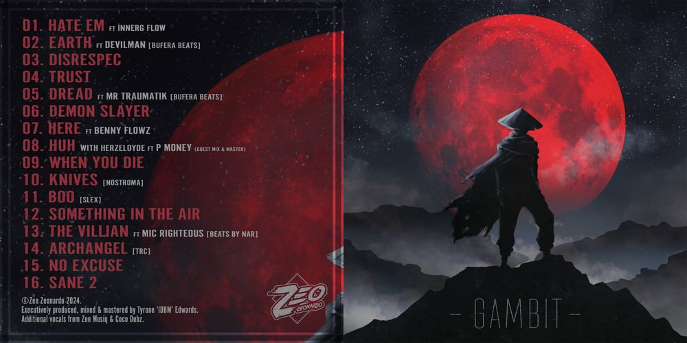 Image of Zeo - Gambit (Jewel Case Physical Copy)